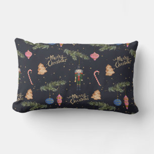 Coussin Rectangle Le Nutcracker, la marine