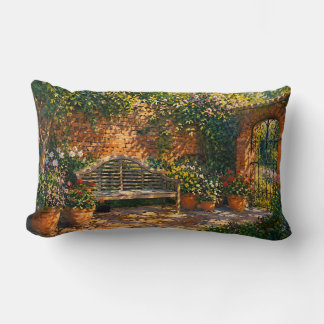 Coussin Rectangle Le Sanctuaire des Chuchotements du Chat – Portrait