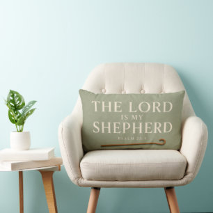 Coussin Rectangle LE SEIGNEUR EST MON BERGER Chrétien