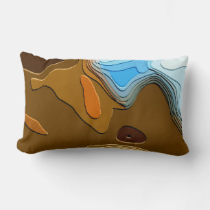 COUSSIN RECTANGLE LE SENTIER MONTAGNEL