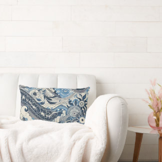 Coussin Rectangle Le Studio Maison Indigo Bloom