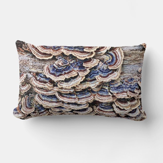 Coussin Rectangle Les champignons de la Terre poussent sur le bois (Recto)