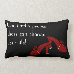 Coussin Rectangle Les chaussures peuvent changer votre vie