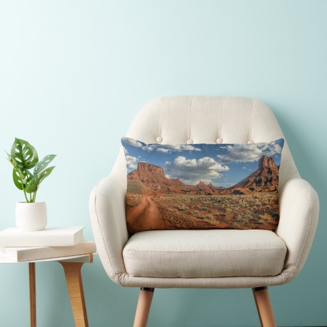 Coussin Rectangle Les déserts | Professeur Valley Near Moab, Utah (Chaise)