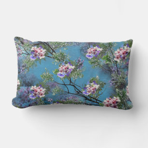 Coussin Rectangle Les fleurs du printemps de Jacaranda répètent les 