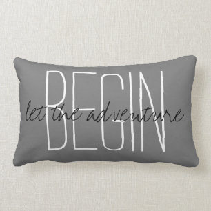 Coussin Rectangle Let the adventure begin