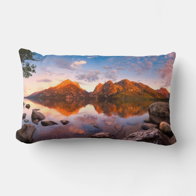 Coussin Rectangle Lever de soleil (Recto)