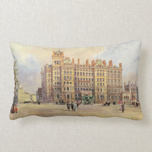 Coussin Rectangle L'hôtel de Langham, endroit de Portland, Londres