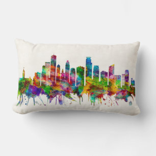 Coussin Rectangle Ligne du Minneapolis