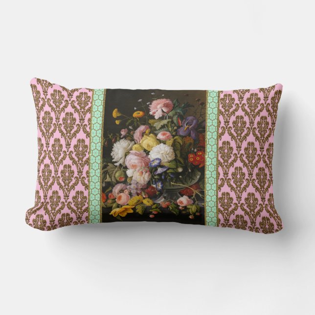 Coussin Rectangle Lilflormth Floral Lumbar (Recto)