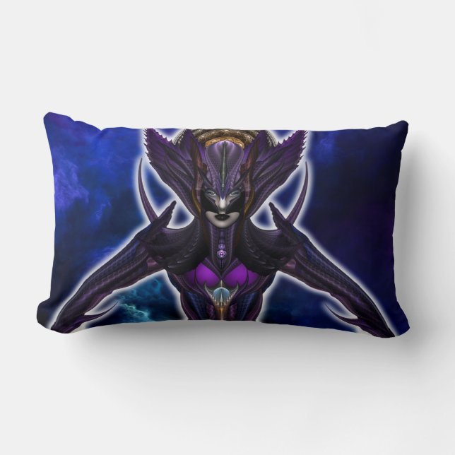 Coussin Rectangle L'impératrice de Taidushan Chinsisha Lumbar Coussi (Recto)