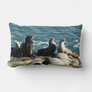 Coussin Rectangle Lions de la mer de San Diego