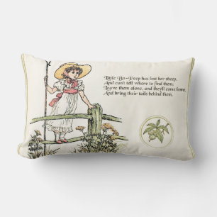 Coussin Rectangle Little Bo Peep Nursery Rhyme