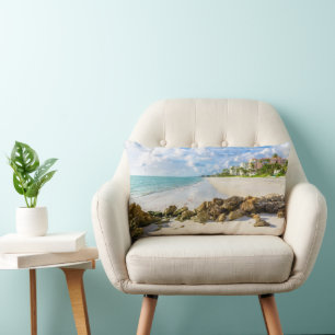 Coussin Rectangle Littoral Naples Pier, sud-ouest de la Floride