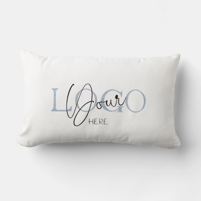 Coussin Rectangle Logo d'entreprise promotion de marque Votre logo i (Recto)