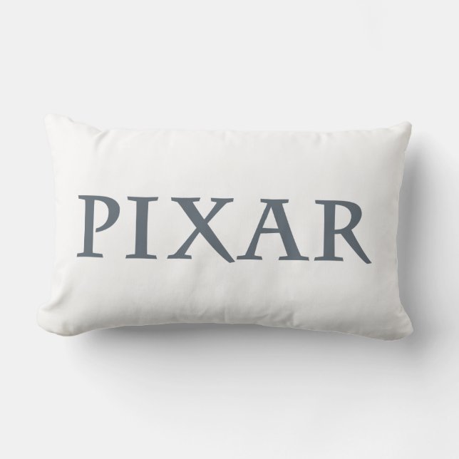 Coussin Rectangle Logo Pixar Grey (Recto)