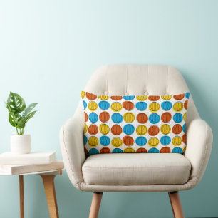 Coussin Rectangle Lombaire de l'oreiller du globe