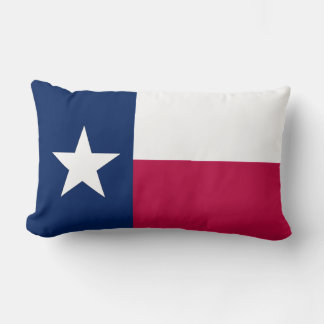 Coussin Rectangle Lone Star Texas State Flag Throw Pillow (3 Sizes)