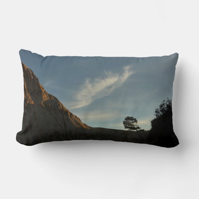 Coussin Rectangle Lone Torrey Pine Californie Sunset Paysage (Recto)