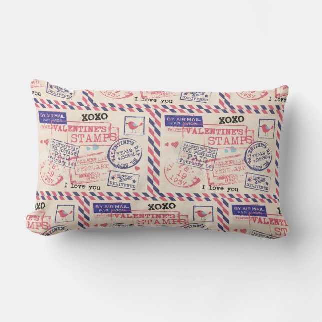 Coussin Rectangle L'otage de Velentine (Recto)