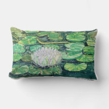 Lotus blanc et nénuphars