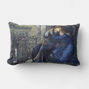 Coussin Rectangle Love Among the Ruins (par Edward Burne-Jones)