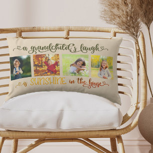 Coussin Rectangle Lumière du soleil dans la maison Citation Petit-en