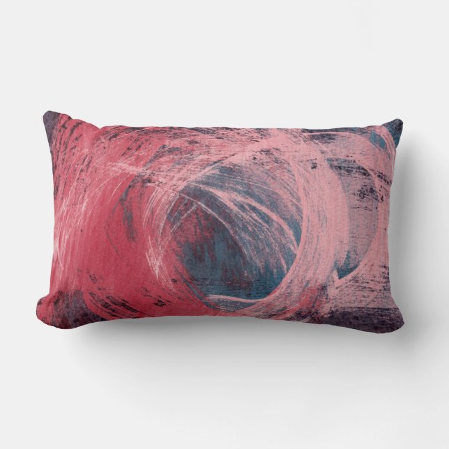 Coussin Rectangle Lumière rose I (Recto)