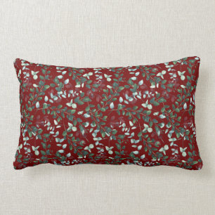Coussin Rectangle Luminaire à projecteur à petite feuille de marron