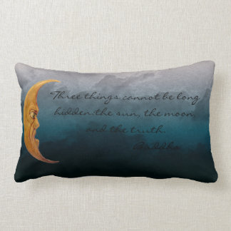 Coussin Rectangle Lune et vérité de Sun