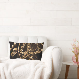Coussin Rectangle Lustre Sepia Crystal