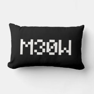 Coussin Rectangle M30W [Sons animaux de léopards]