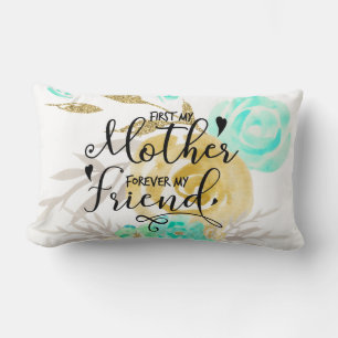 Coussin Rectangle Ma mère pour toujours mon ami