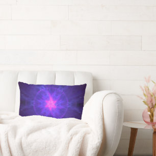 Coussin Rectangle Magen David rose