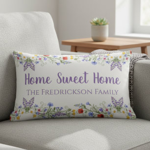 Coussin Rectangle Maison Douce Maison Accueil Familial Chaleureux Ca