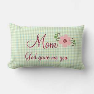 Coussin Rectangle Maman Dieu M'A Donné