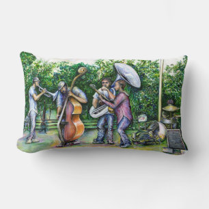 Coussin Rectangle Maman ne m'a jamais averti à propos des joueurs tu