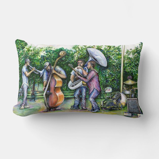 Coussin Rectangle Maman ne m'a jamais averti à propos des joueurs tu (Recto)