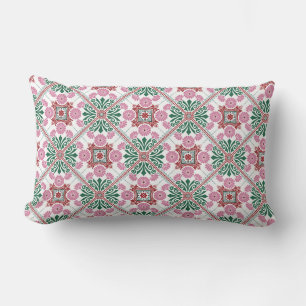 Coussin Rectangle Mandala/Carrelage marocain coloré