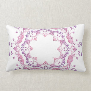 Coussin Rectangle Mandala floral ethnique
