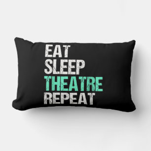Coussin Rectangle Manger Théâtre du sommeil Répéter