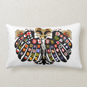 Coussin Rectangle Manteau de Saint Empire Romain des bras