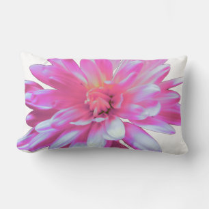 Coussin Rectangle Marguerite rose, zinnia, tournesol