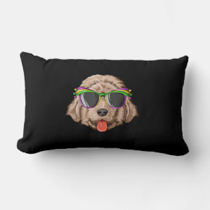 Coussin Rectangle Masque de carnaval de Terre-Neuve cadeau de terr