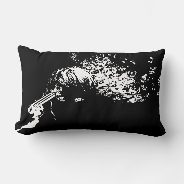 Coussin Rectangle me tuer doucement (Recto)