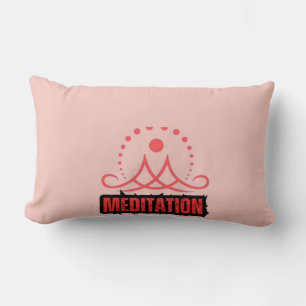 Coussin Rectangle Méditation de la conscience