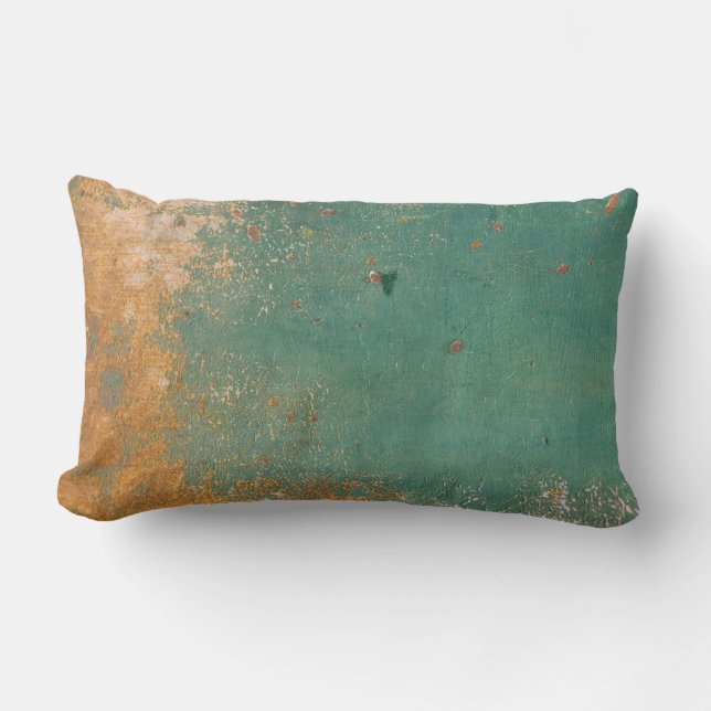 Coussin Rectangle Mélange jaune et vert (Recto)