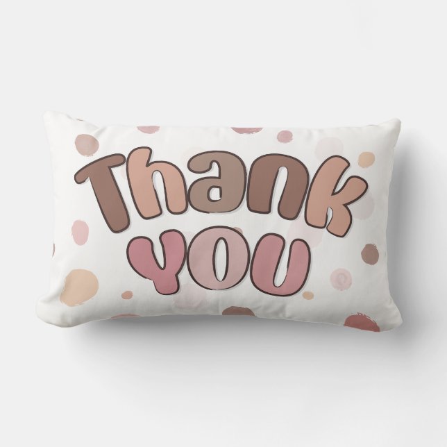 Coussin Rectangle Merci (Recto)