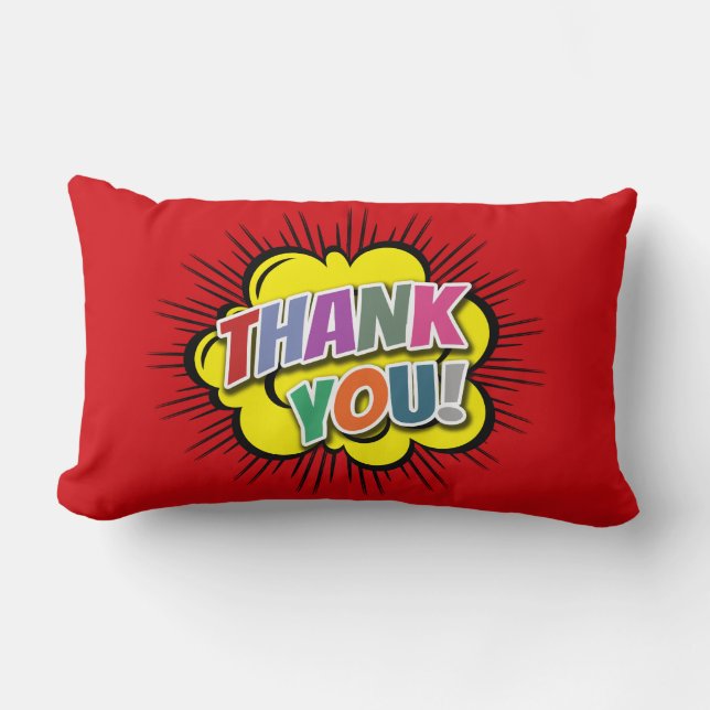 Coussin Rectangle Merci (Recto)
