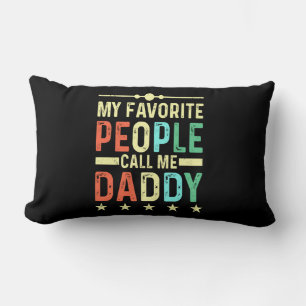 Coussin Rectangle Mes Gens Favoris M'Appelent Papa